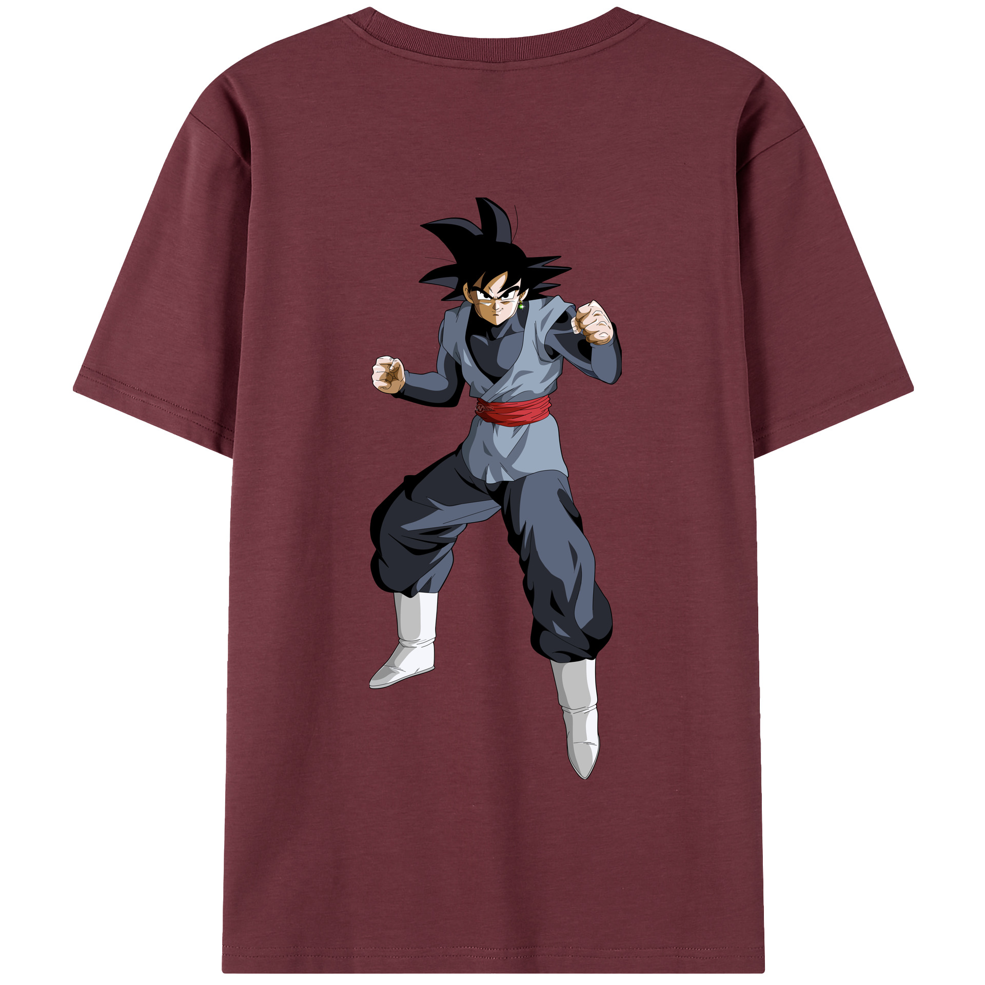 （画像用） ドラゴンボール ベジータ四世（Bejīta Yonsei）DRAGON BALL Vegeta IV 綿100％半袖Tシャツ（背面プリント）